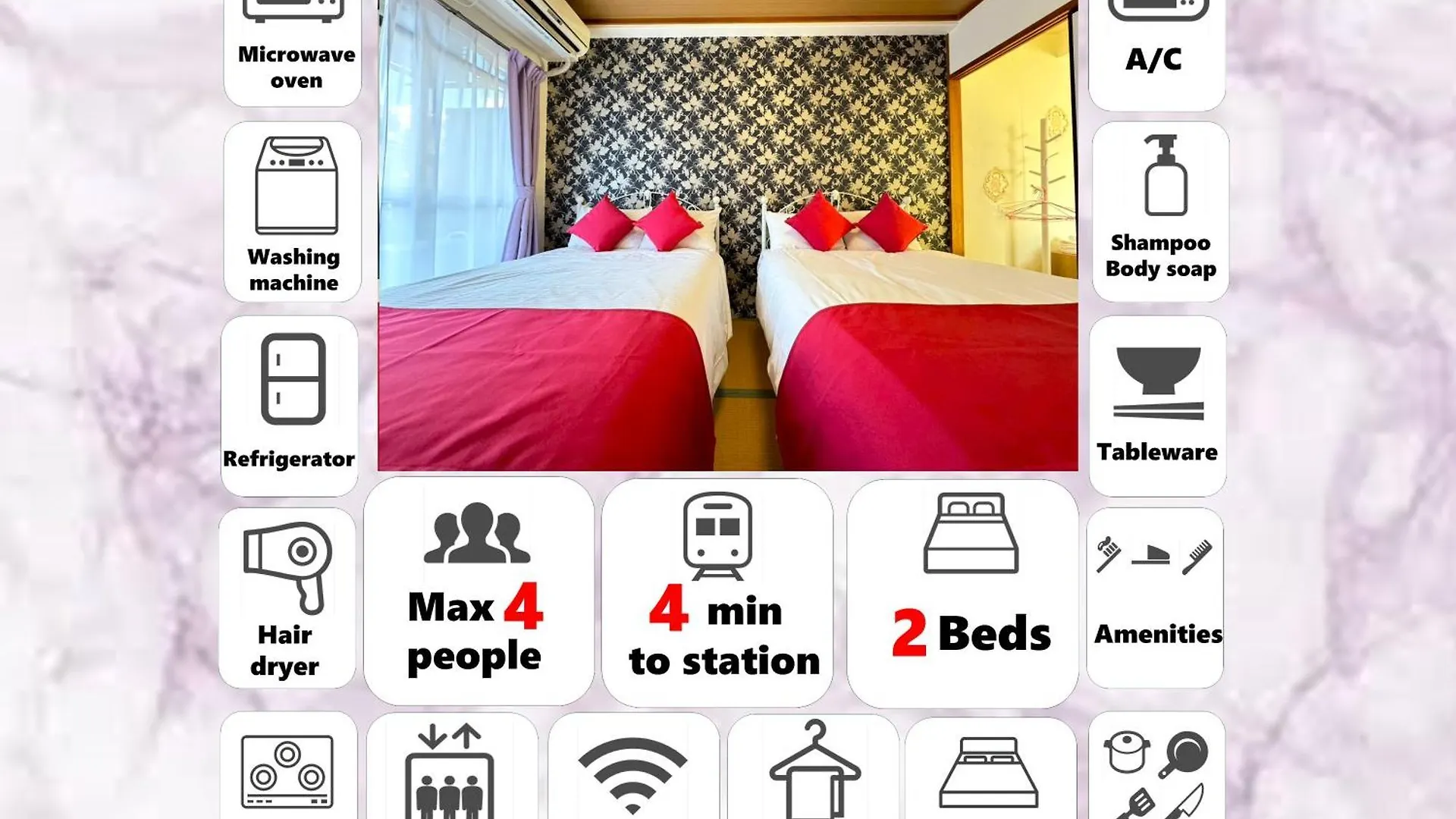 マルチステイ大阪天神橋 Apartman Japán